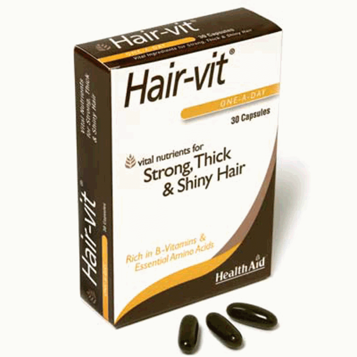 Thực phẩm bảo vệ sức khỏe HealthAid Hair-vit Capsules