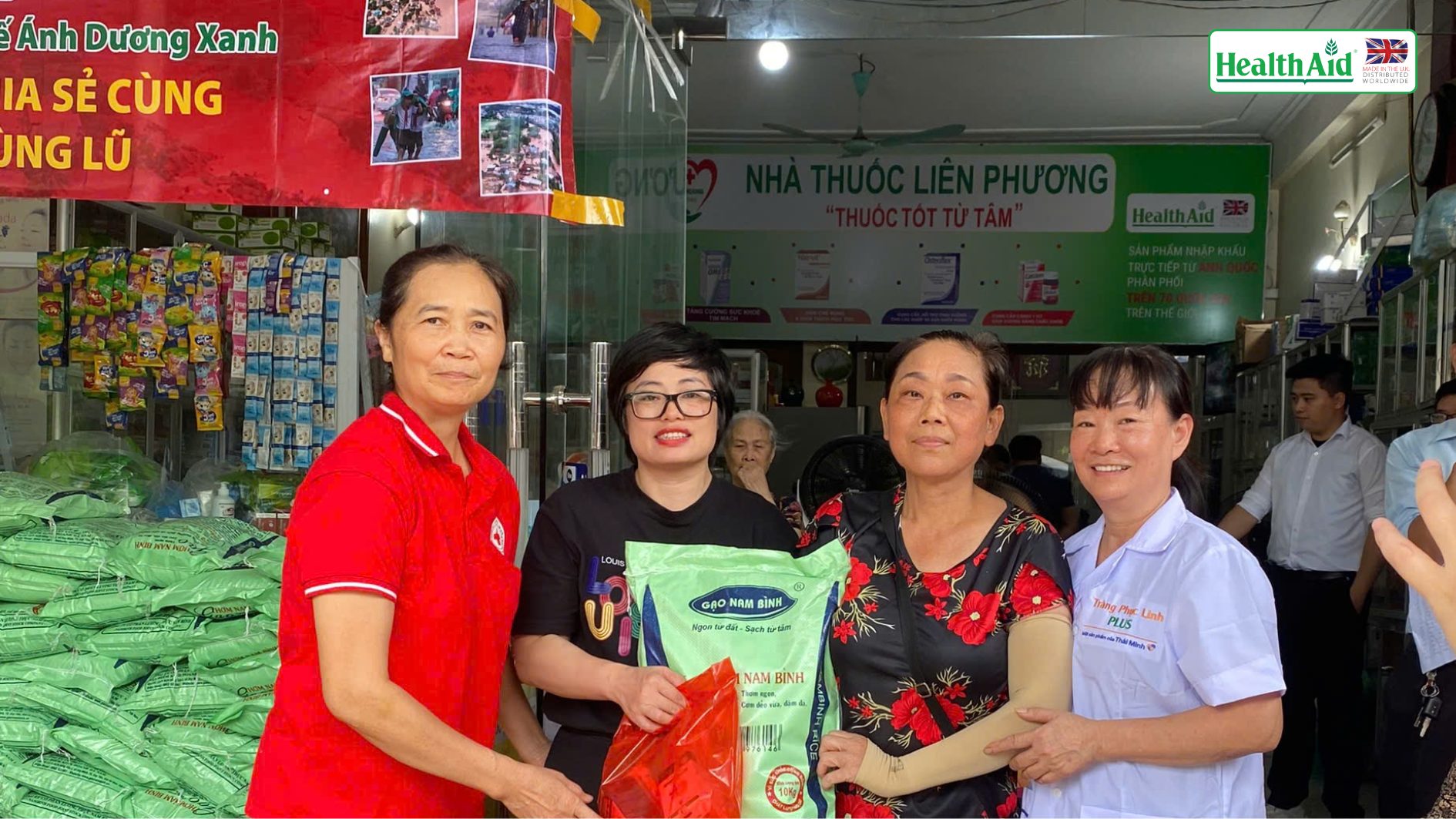 HEALTHAID - LAN TỎA YÊU THƯƠNG, CHUNG TAY CÙNG ĐỒNG BÀO MIỀN BẮC