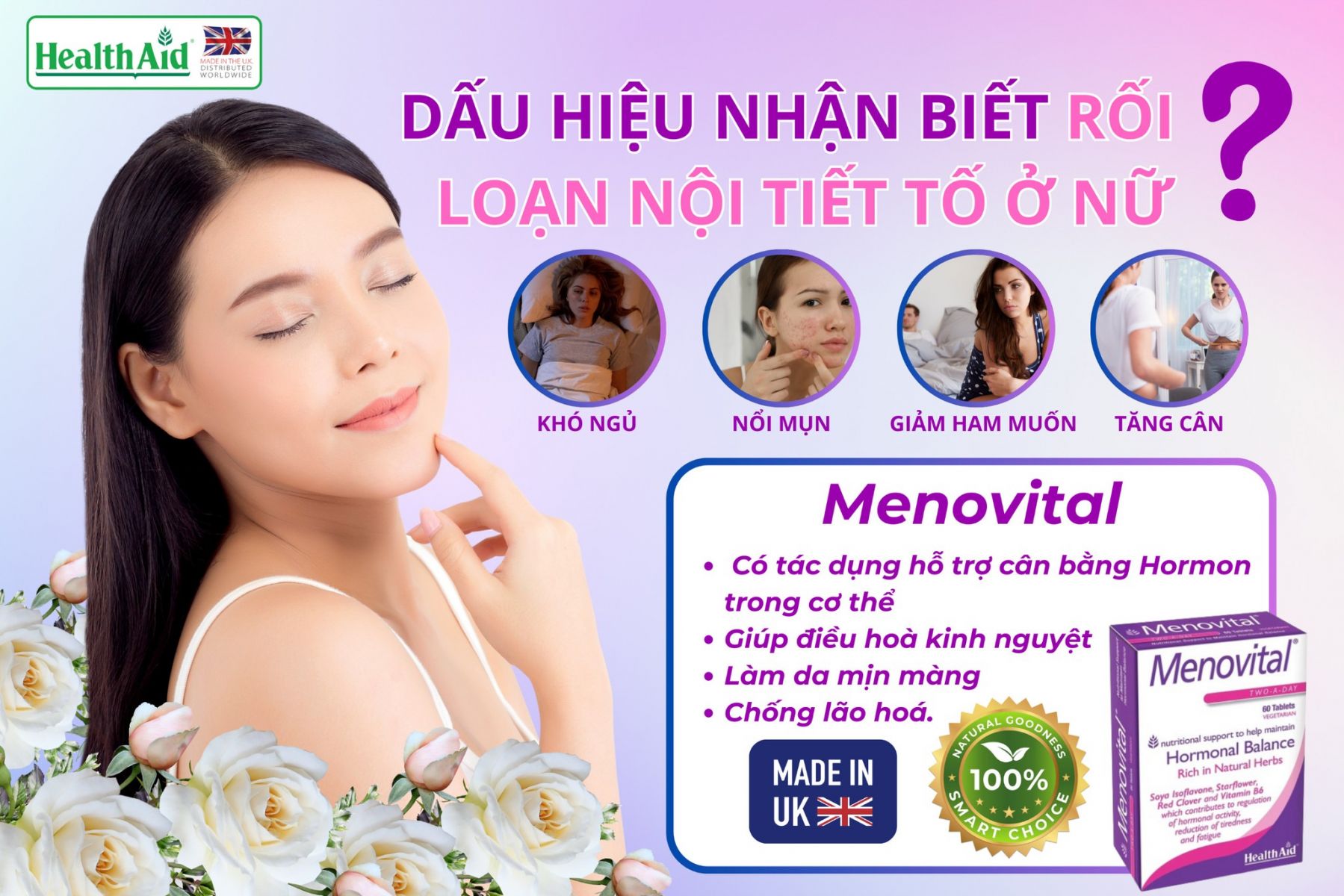 DẤU HIỆU VỀ RỐI LOẠN NỘI TIẾT TỐ Ở NỮ